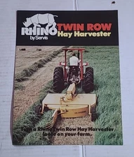 Rhino By Servis Twin Row Hay Harvester Brochure