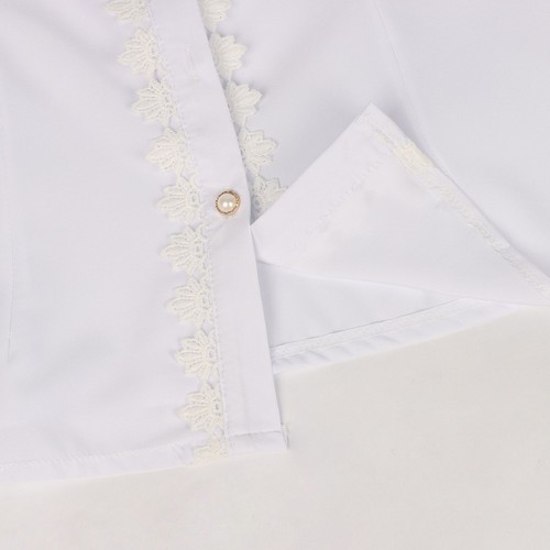 Victorian Women Shirt with Jabot Lady Classic Lolita Blouse Top Shirt Christmas - Picture 34 of 47