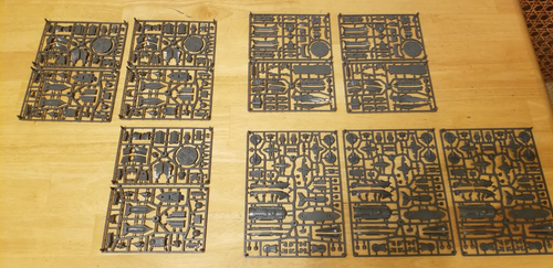 Warcradle Dystopian Wars Canadian Frontline Squadrons + Crown Support Squadrons