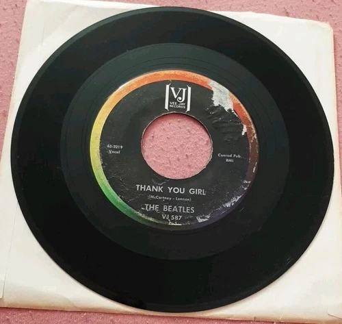 The Beatles 45 Thank You Girl / Do You Want To Know A Secret Vee Jay VJ 587 vg