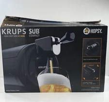KRUPS Hopsy The Sub Compact Draft Beer Dispenser Fresh Beer At Home  VB641850