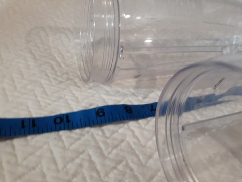 2 x Nutri Ninja Pro Pre-owned Cups (1)24 & (1)32 ounces With Lids Good Pre-owned - 第 9/15 張圖片