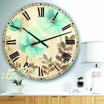 艺术 蓝色罂粟花小屋花ii 农家大号蓝色23 英寸宽x 2 Ebay