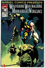 MARVEL COMICS PRESENTS # 152 Marvel 1994 (vf-) Wolverine  Moon Knight