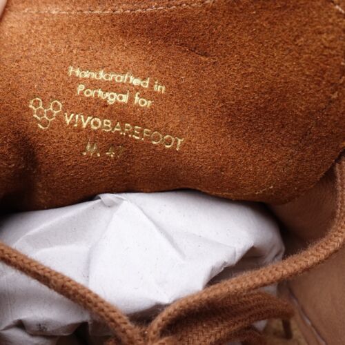 Vivobarefoot Sneakers minimaliste da uomo Geo Court III in pelle 301056-09 marrone chiaro - Foto 12 di 24