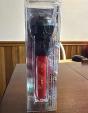 KARL LAGERFELD MODELCO Liquid Matte Lipstick ICONIC RED Built In Mirror & Light