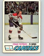 (HCW) 1977-78 O-Pee-Chee #278 Craig Patrick  Washington Capitals V14906