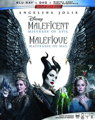 Maleficent: Mistress of Evil [Blu-ray + DVD + Digital] (Bilingual)