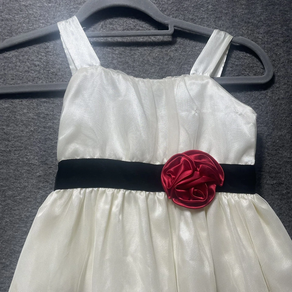 Vestido PINKY Vacaciones Ocasión Especial Niña Negro y Marfil Talla 7 Foto 4 de 4