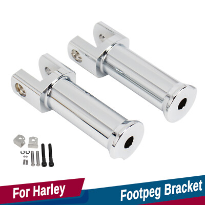 Passenger Footpeg Support Kit For Harley Low Rider Street Bob Fat Bob Slim Delux