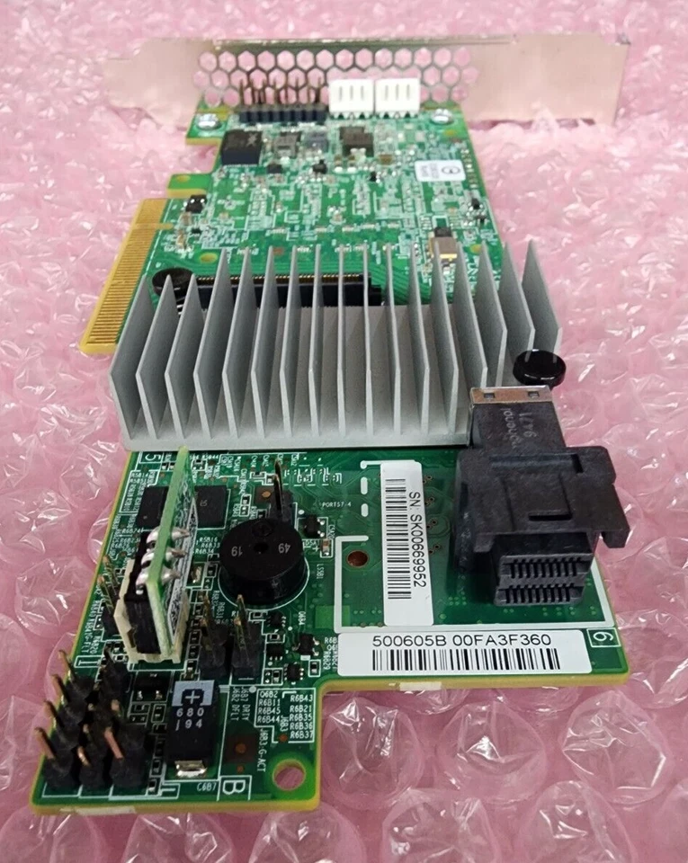 Intel RS3DC040 PCI-E x8 4-ports 12Gb SAS SATA Intelligent RAID Controller Card - Image 3 of 4