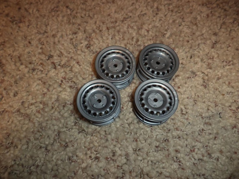 50726 Tamiya RC M-Chassis Alfa GTA Wheels (x4) M03/M04/M05/M06/M07/M08/TRF NOS