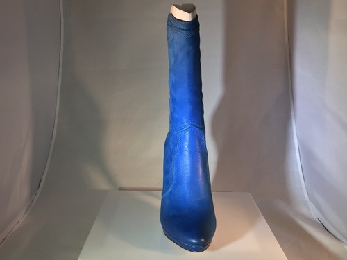 Boutique 9 “Harper” Women’s Leather Blue Boot Sz 10M NIB - Picture 4 of 5
