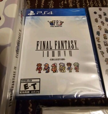新品Final Fantasy I-VI Pixel Collection Buy Final Fantasy I-VI Collection (Nintendo Switch, 2023