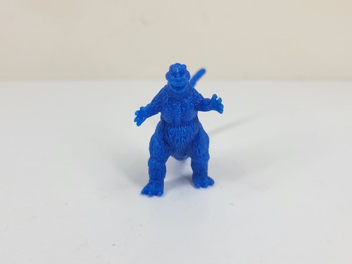 Godzilla Small Blue Figure Over 1" SD Kaiju 1995 US SELLER! - Picture 2 of 7