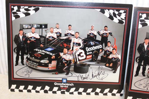 3 GM® Goodwrench® NASCAR® #3™ Dale Earnhardt® Memorabilia Handouts -2 are Signed - Picture 2 of 7