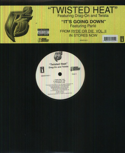 RUFF RYDERS/DRAG-ON/TWISTA TWISTED HEAT NEW 12 INCH VINYL SINGLE - Picture 1 of 1