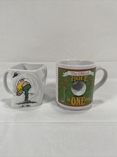 Golf Coffee Mug "The Results of Over-Swing" Twisted 1991 Funny Golf Gifts