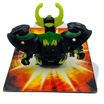 Bakugan Krakix 650g Black Darkus Gundalian Invaders