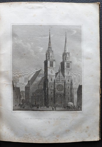 Original Ansichten Städte Deutschland,Lange, Darmstadt 1832 Band 1 der Serie - Bild 9 von 14
