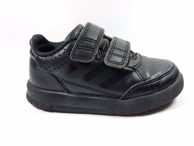 infant boys black trainers