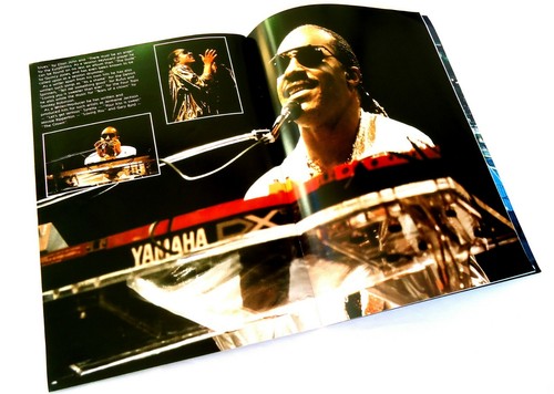 Stevie Wonder - Programa oficial de recuerdos de la gira 1987 de Australia y Nueva Zelanda - Imagen 2 de 3