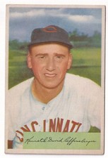 1954 Bowman #92 Ken Raffensberger