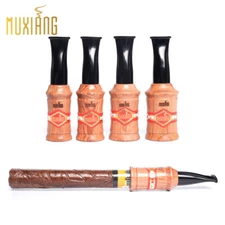MUXIANG 4pcs Rosewood Cigar Tips Holder Cigar Mouthpiece Gauge 38-58 Gift Box