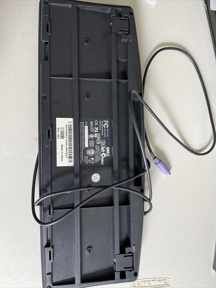 Dell 09C487 Black Multimedia Keyboard computer  home office  - Image 2 of 4