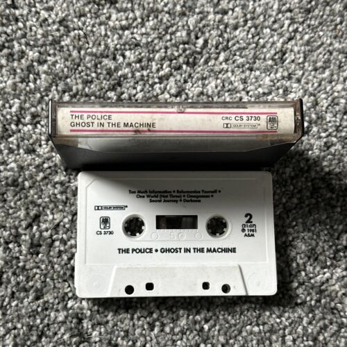 Ghost in the Machine by The Police Cassette Tape A&M Records - Picture 3 of 3
