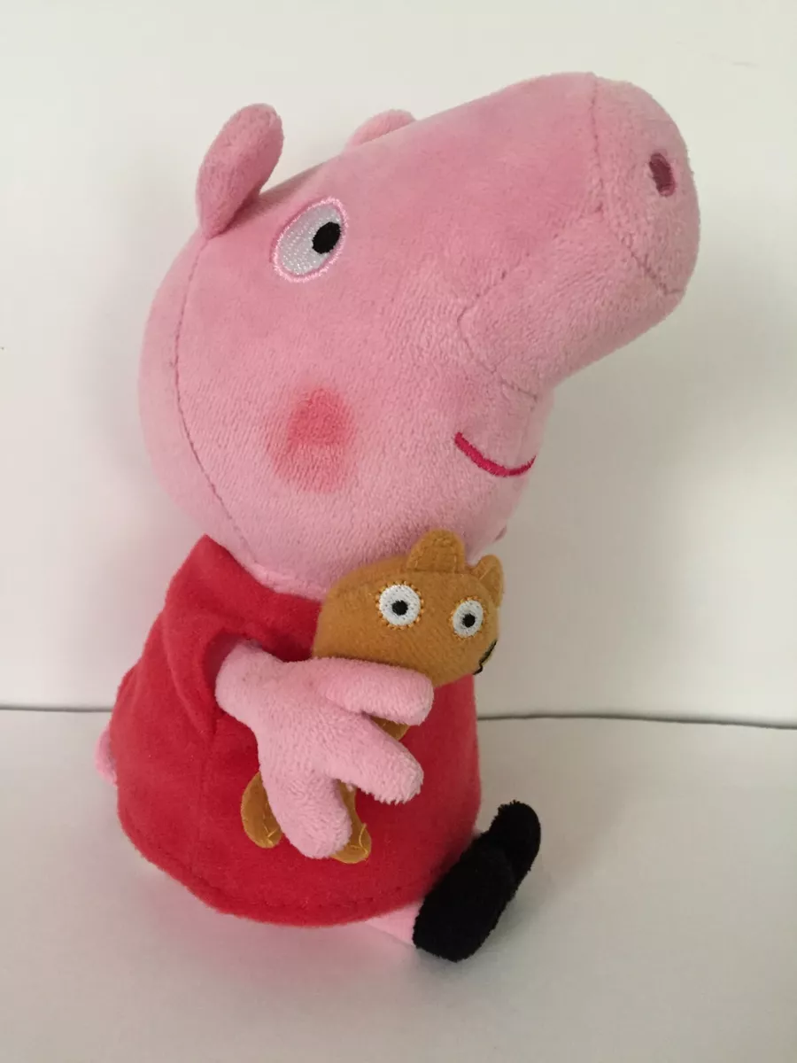 Ty Peppa Pig Plush Stuffed Animal Good Condition