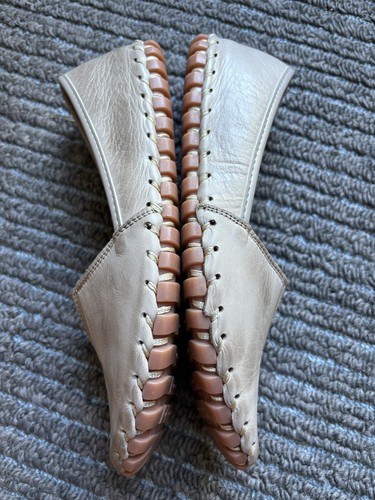 Spring Step Kathaleta Slip On Leather Shoes - Gray, 40/9.5 Casual Comfort - Picture 3 of 9