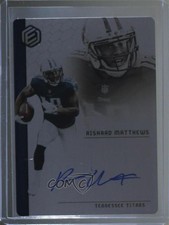 2018 Panini Elements Signatures Steel 174/199 Rishard Matthews #SS-96 Auto 8k4