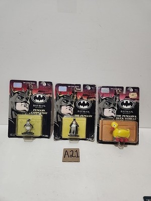 LotOf3 Batman Returns 1992 (PenguinCommando,  ThePenguin, The Penguin's Vehicle)
