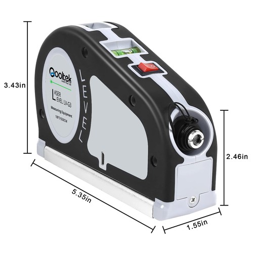 Green Laser Level, Rechargeable Multipurpose Cross Line Laser Tool with Verti... - Picture 7 of 9