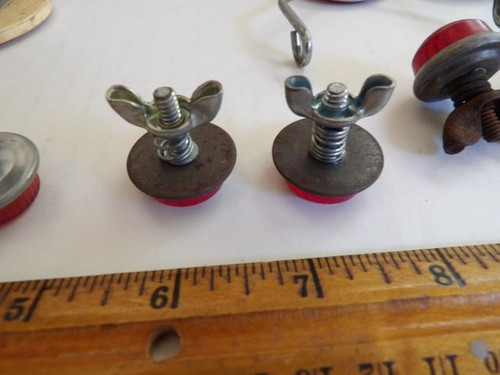 LOT OF VINTAGE REFLECTORS BIKES CARS - Picture 13 of 14