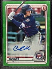 2020 Bowman #PA-AB Andrew Bechtold Prospect Autographs Green #/99