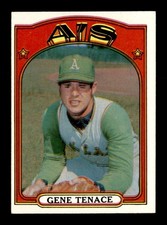 1972 Topps #189 Gene Tenace   EXMT/EXMT+ X3702257