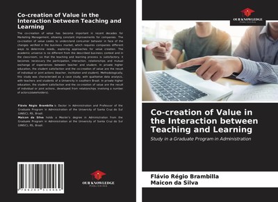 Co-creation of Value in the Interaction between Teaching and Learning Buch 2021