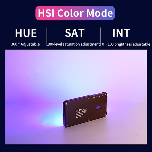 Colorful VIJIM VL-3 LED Video Photo Light Panel Full Color Photography Lighting - Picture 7 of 12