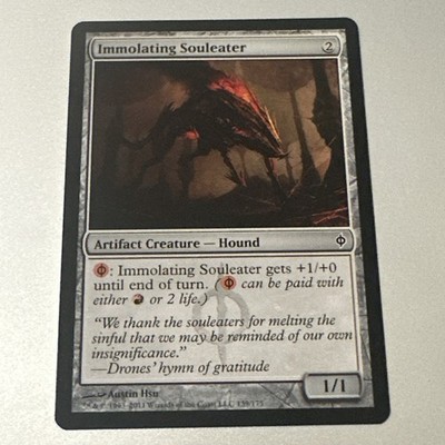 MTG - Immolating Souleater - 139/175 - NM - The List Reprints - Buy 3 Get 2 Free