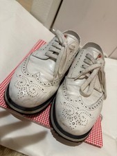 Prada Loafers Leather White Men's Size 6/US6