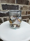 Vintage Costume Jewelry Jar 2.10 lbs Junk Drawer Jar Included Necklaces Earrings