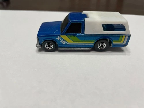 Vintage Hot Wheels 1984 Blue X-15 Crack-Ups Pick Up Truck