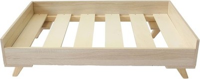 Midlee Raised Wooden Dog Bed Frame- Small