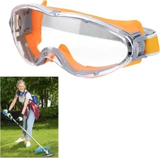 Mowing Goggles, Anti Fog Scratch Resistant, Eye Protection for Men and... 