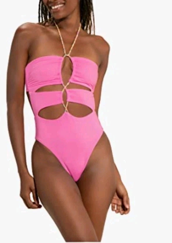 ¡NUEVO! Trikini reversible Maaji M $163 Foto 2 de 4