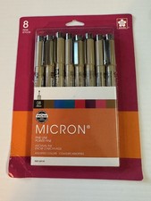 Sakura Pigma Micron Fineliner Pens - Archival Black And Colored Kitchen