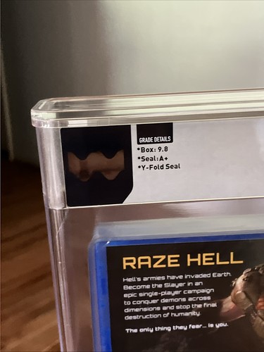 New Sealed Doom: Eternal PS4 Graded Wata 9.8 A+ Grading PlayStation 4 Video Game - Picture 6 of 7