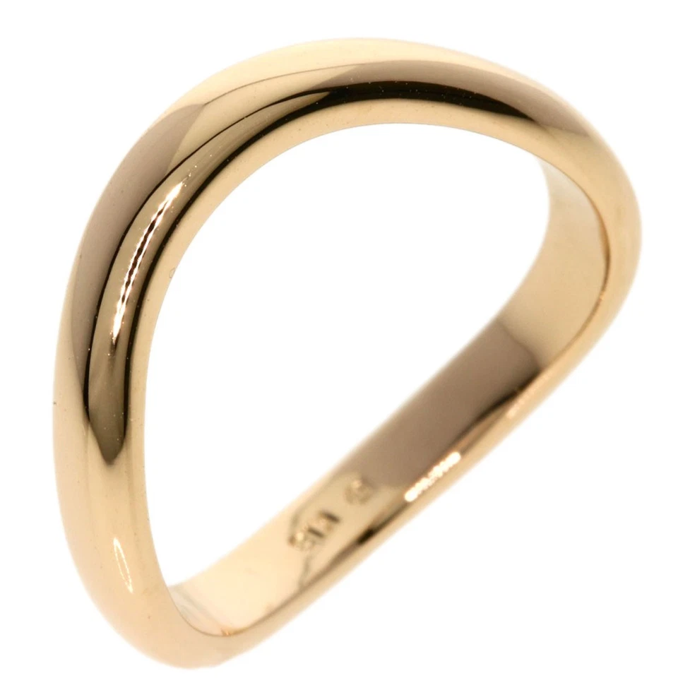 MIKIMOTO  curve Ring K18 Pink Gold  Ladies [Used] - Image 2 of 4